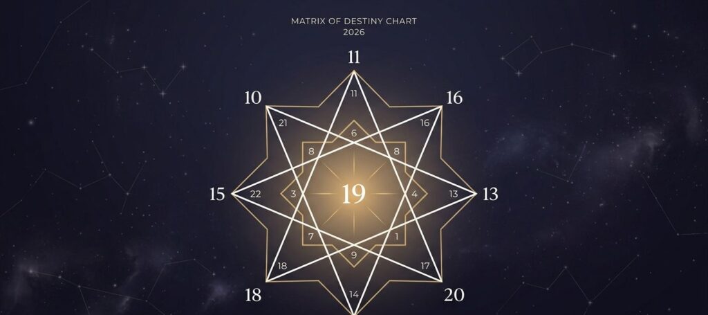 How to read your matrix of destiny chart